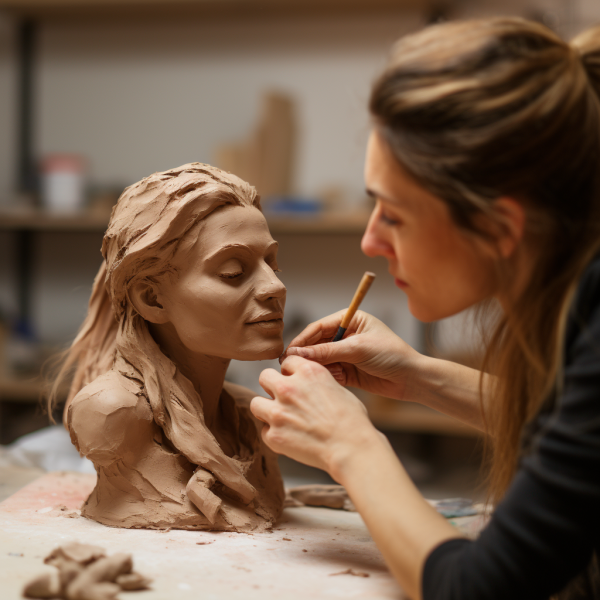 Initiatieworkshop: boetseren van een klein portret - Image 3