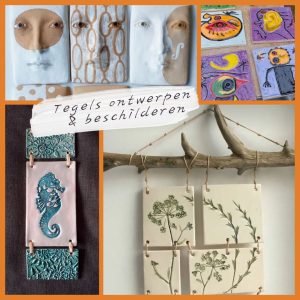 Initiatieworkshop: Unieke decoratieve tegels ontwerpen en beschilderen