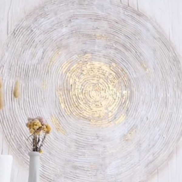 Abstract schilderen met textuur