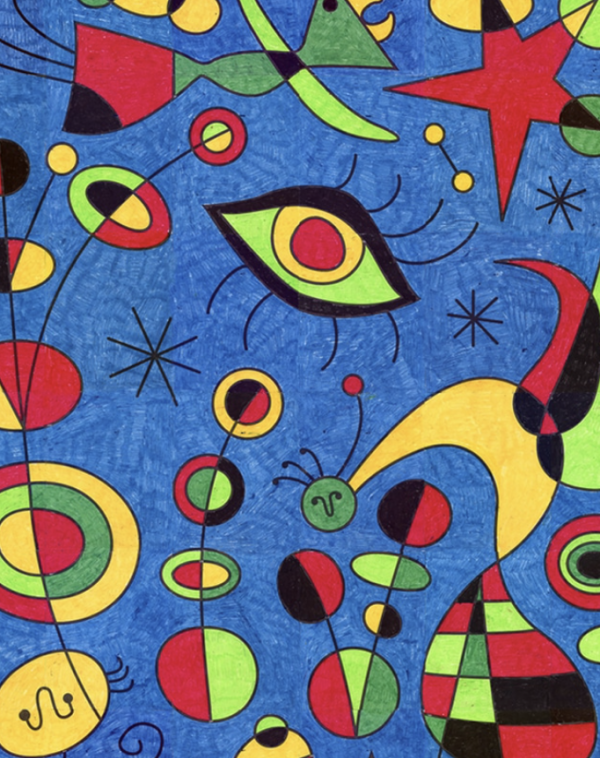 Ouder-kindworkshop: Kerstdecoratie in de voetsporen van Miro - Image 2